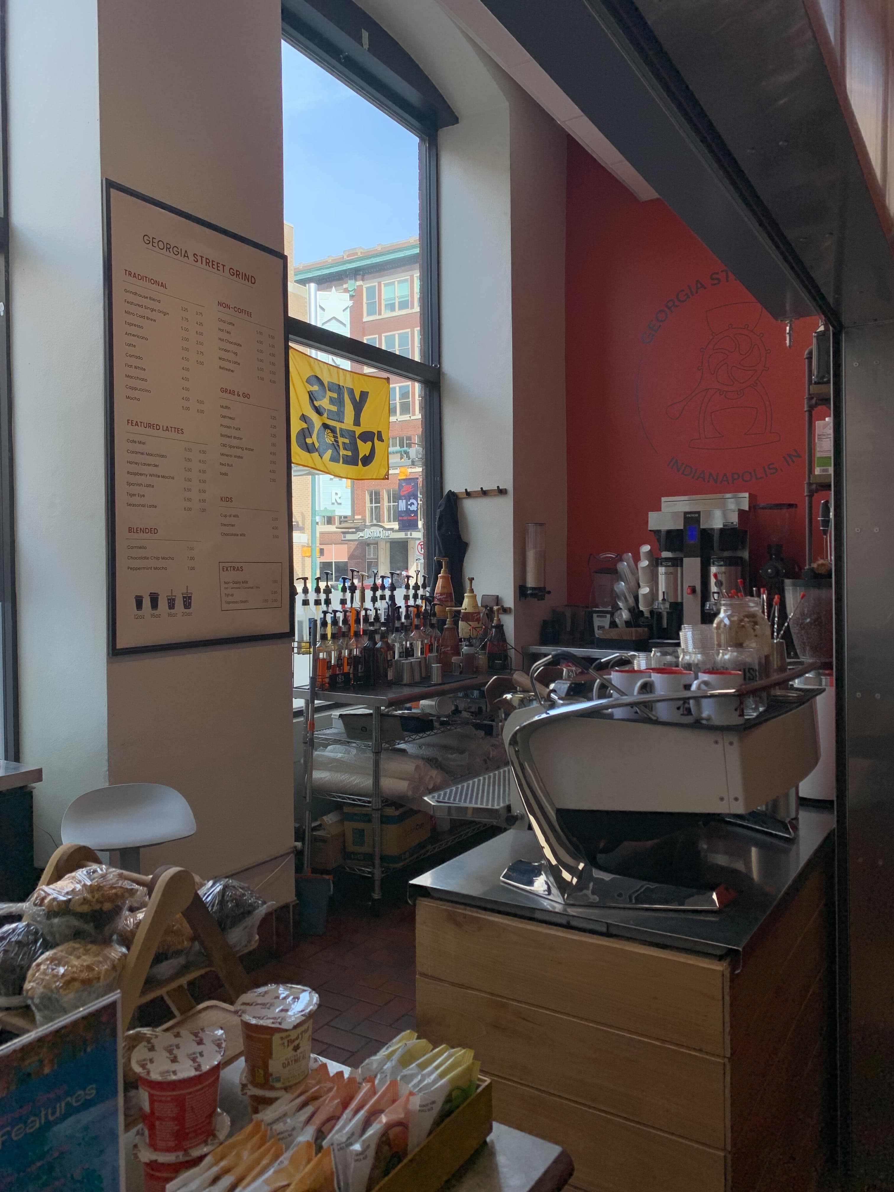 Georgia Street Grind bar area